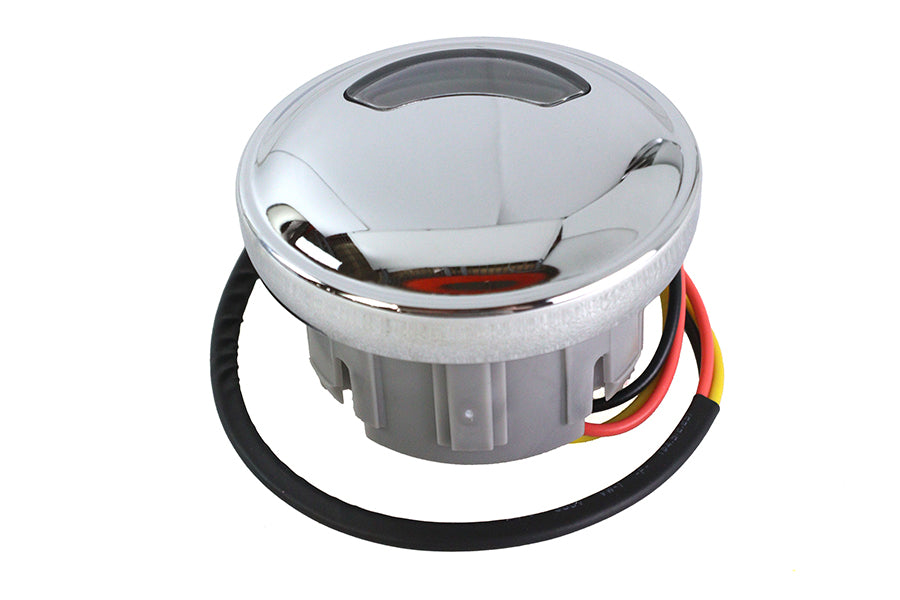Chrome fuel level gauge for Harley-Davidson 2000-2007