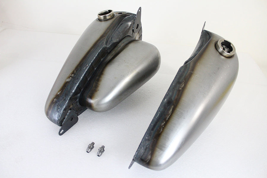 Gas And Oil Tank Set For Harley-Davidson Flathead 1947-1957