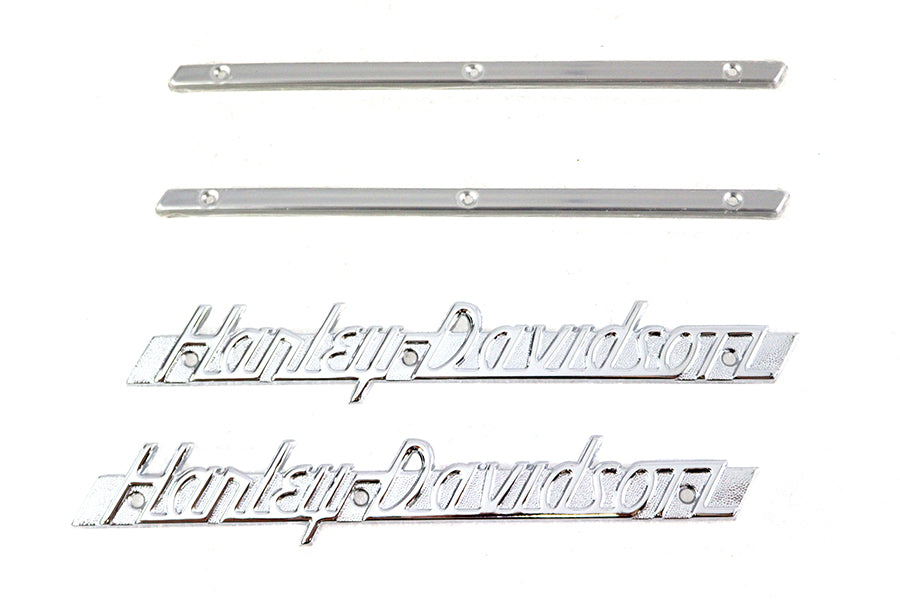 Gas Tank Emblem Kit For Harley-Davidson Panhead FL 1951-1954