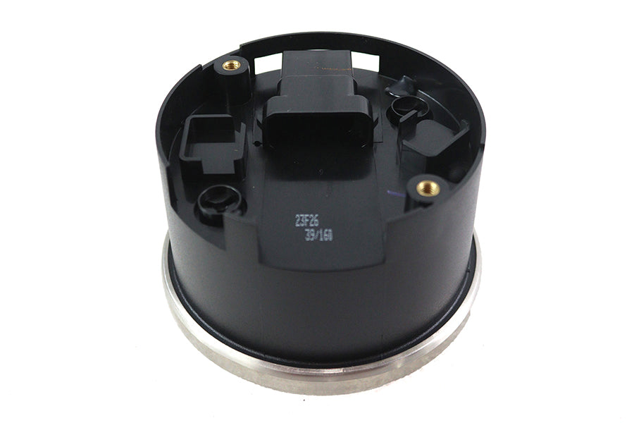 Silver 3-5/8" electronic speedometer for Harley-Davidson 2011-2022