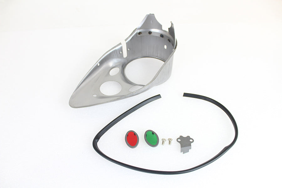 Raw Oiled Dash Panel For Harley-Davidson 1939-1946