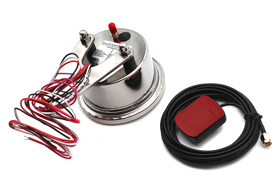 85mm GPS speedometer chrome universal for motorcycle