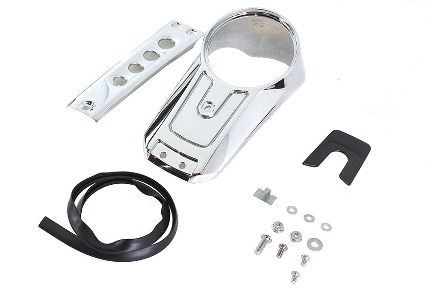 Dash panel chrome console kit for Harley-Davidson Softail M8