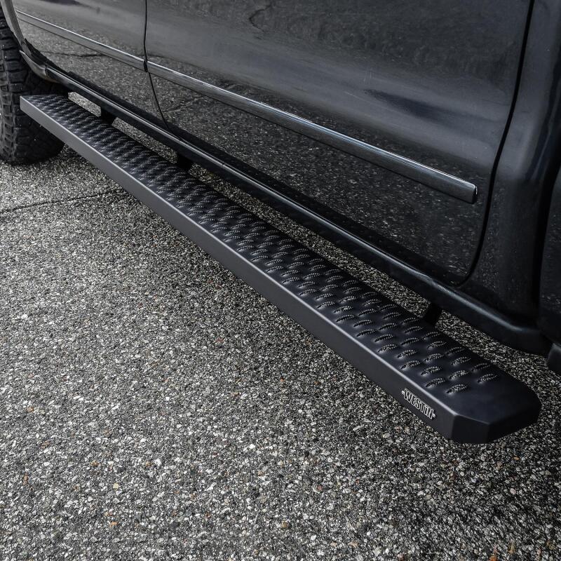 Westin Grate Steps Running Boards 86 in - Textured Black