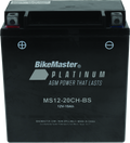 BikeMaster AGM Batterie - MS12-20CH-BS