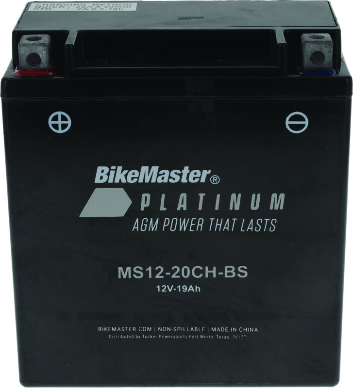 BikeMaster AGM Batterie - MS12-20CH-BS