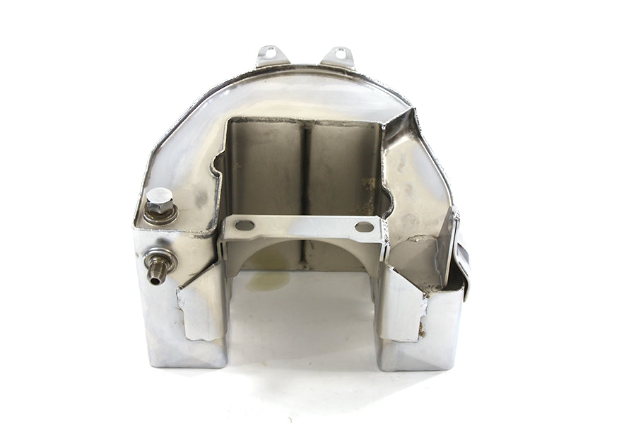 Replica Chrome Oil Tank For Harley-Davidson 1936-1964