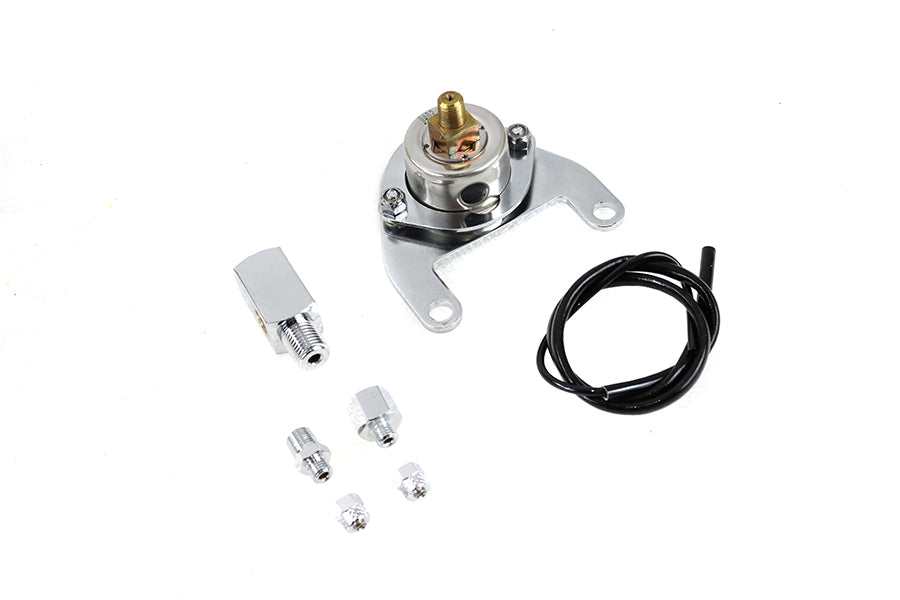 Oil pressure gauge and mount kit for Harley-Davidson Twin Cam 1999-2017