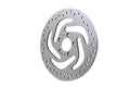 Polished front brake disc rotor right side for Harley-Davidson 41808-08A