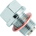BikeMaster Magnetic Oil Drain Plug 14mm - Stainless
