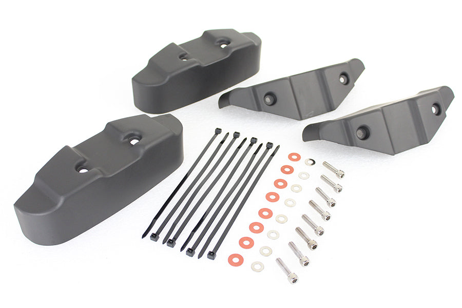 Rocker Box Dress Cover Set Matte Black For Harley-Davidson Sportster