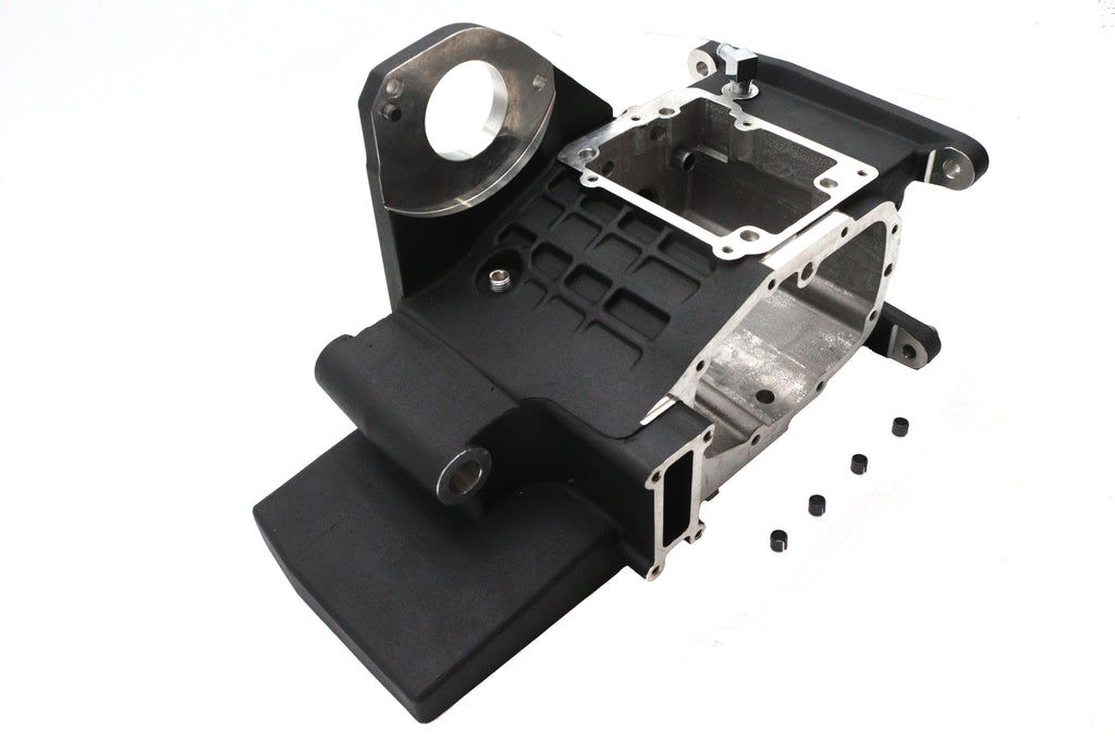 Ultima 6-speed transmission case black for Harley-Davidson Touring