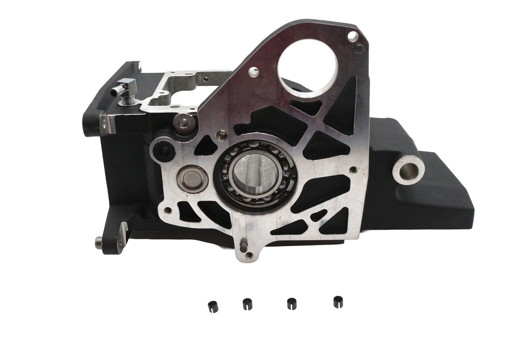 Ultima 6-speed transmission case black for Harley-Davidson Touring