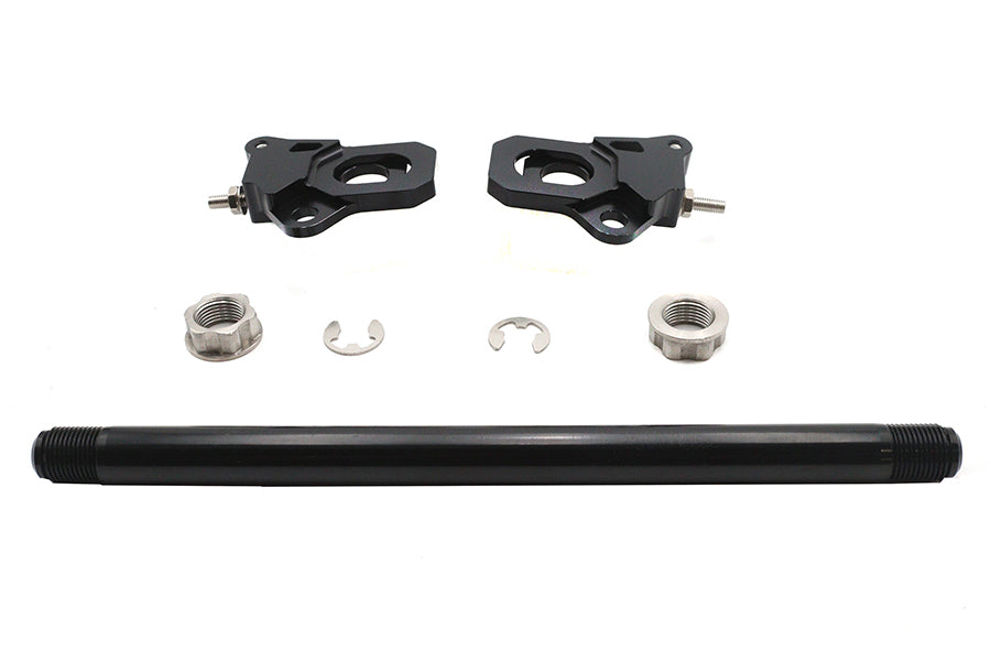 Bagger Racing 25mm manual rear axle adjuster for Harley-Davidson Touring