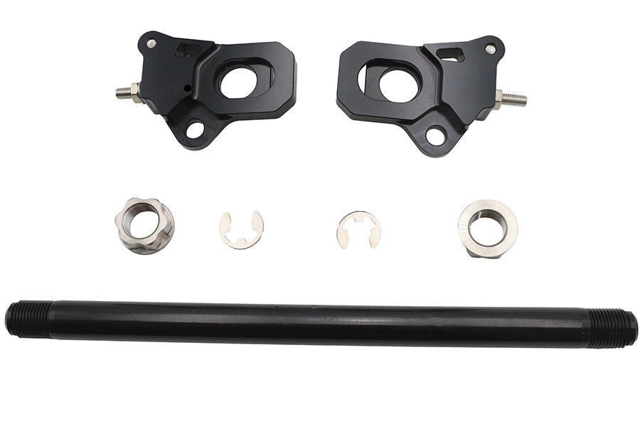 Bagger Racing 25mm manual rear axle adjuster for Harley-Davidson Touring