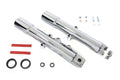 41mm Chrome Fork Lower Slider Set For Harley-Davidson Softail FL 2007-2017
