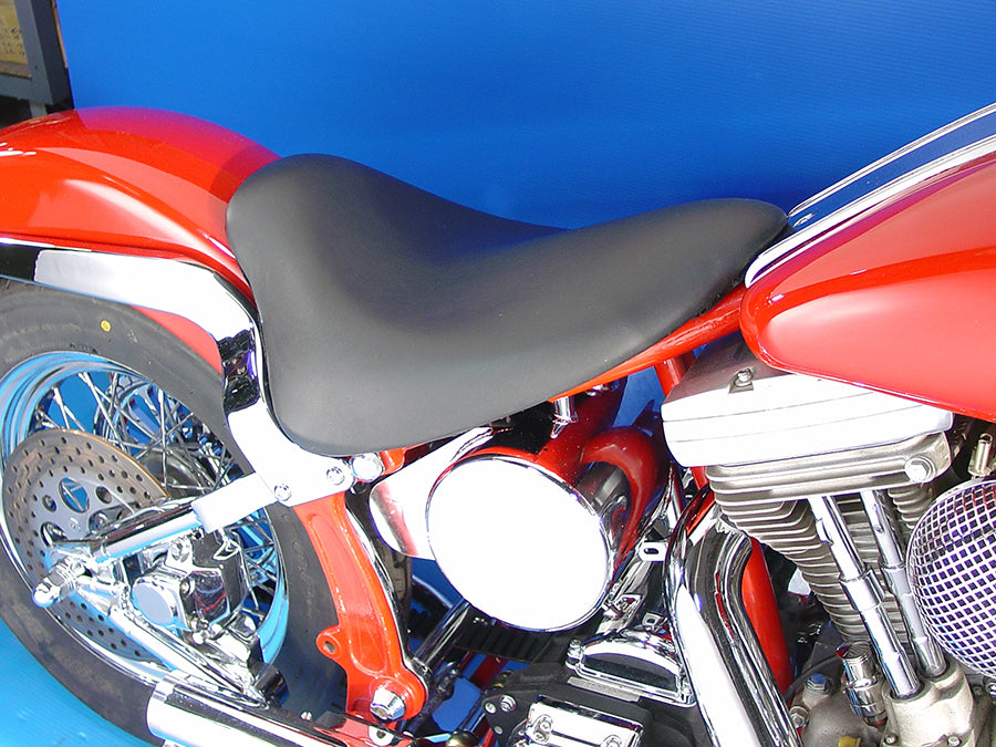 Low Profile Butt Bucket Solo Seat For Harley-Davidson Softail 1984-1999