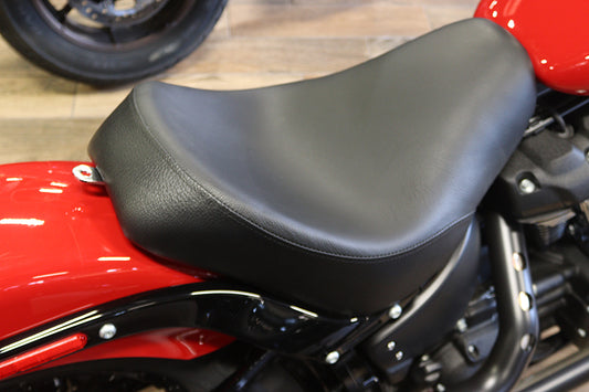 Low Profile Solo Seat Black For Harley-Davidson Softail Milwaukee Eight M8