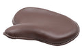 Ultima vinyl saddle solo seat brown for Harley-Davidson