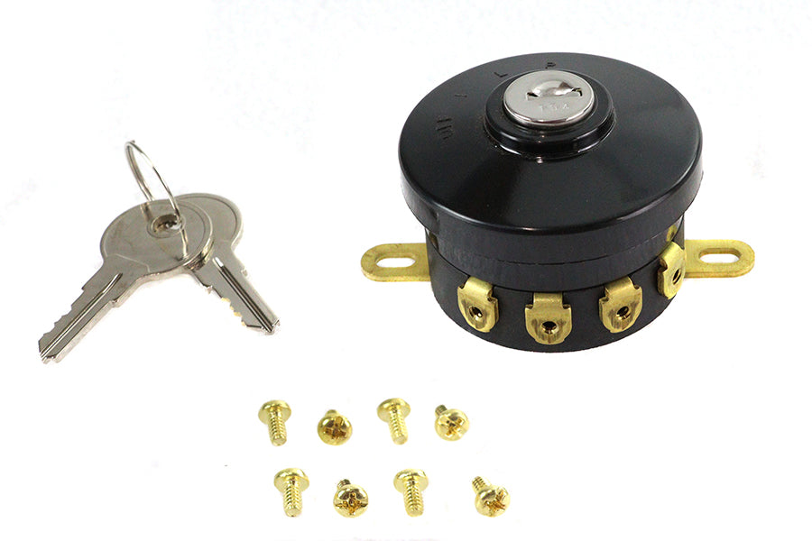 Ignition switch with 2 keys for Indian 1937-1953