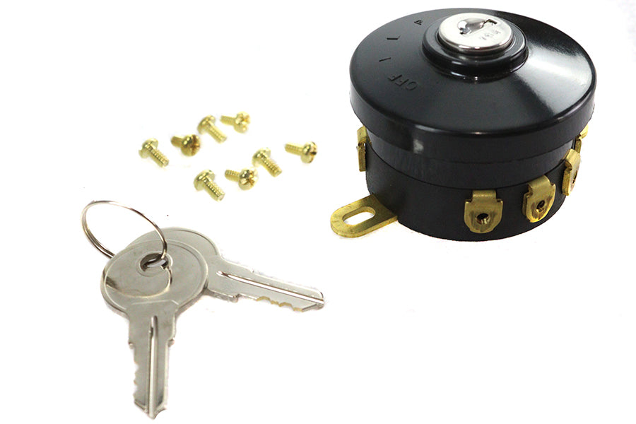 Ignition switch with 2 keys for Indian 1937-1953