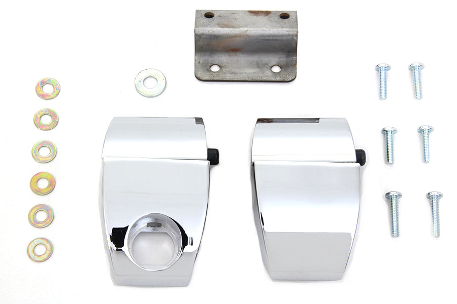 Chrome Premium Tour-Pak Latches For Harley-Davidson Touring 2006-2013