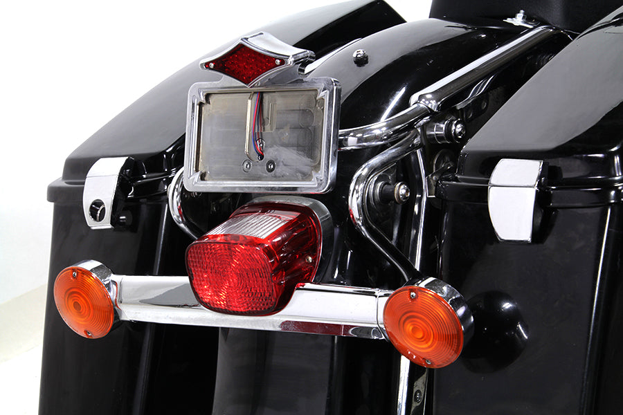 Verchromte Premium Tour-Pak Verschlüsse für Harley-Davidson Touring 2006–2013