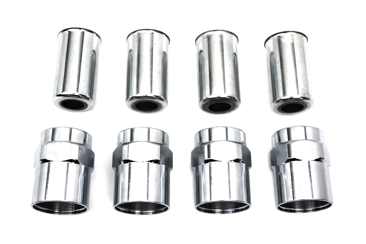 Replica Valve Cover Kit Zinc For Harley-Davidson Flathead 1936-1973