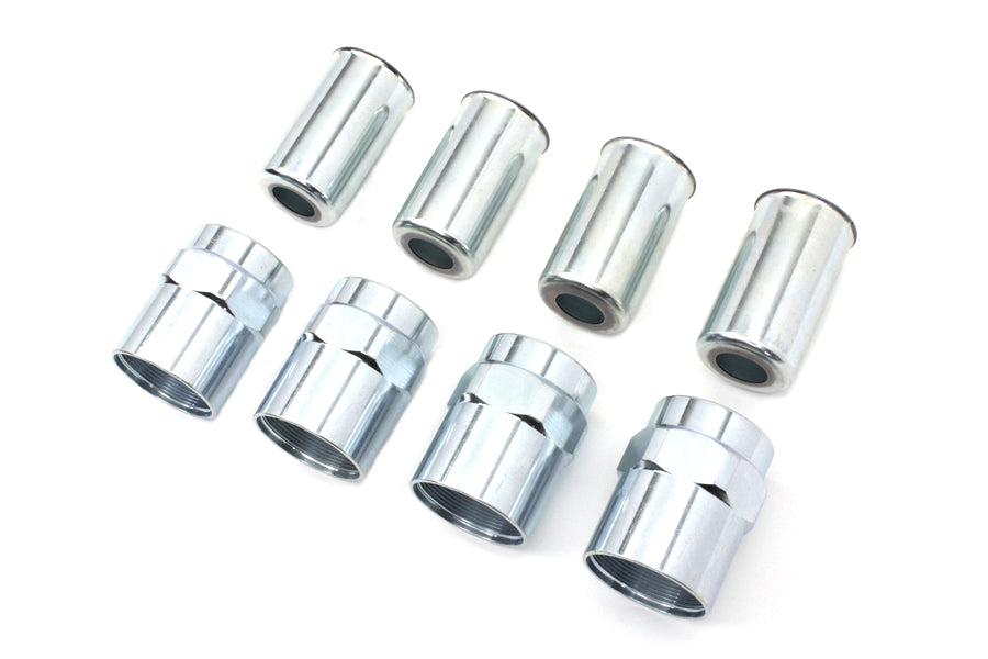 Replica Valve Cover Kit Zinc For Harley-Davidson Flathead 1936-1973