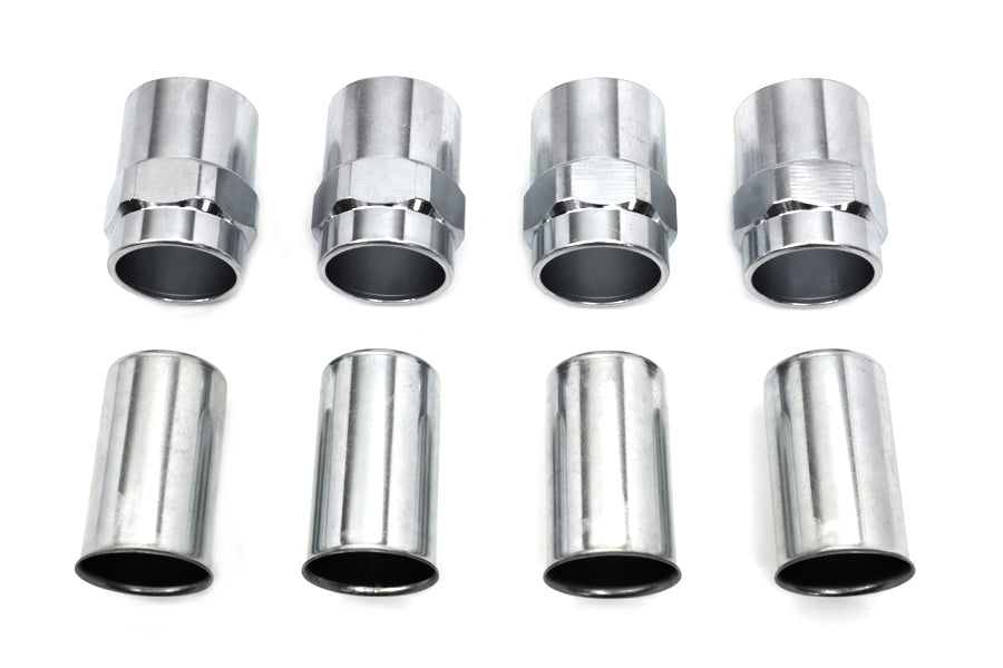 Replica Valve Cover Kit Zinc For Harley-Davidson Flathead 1936-1973