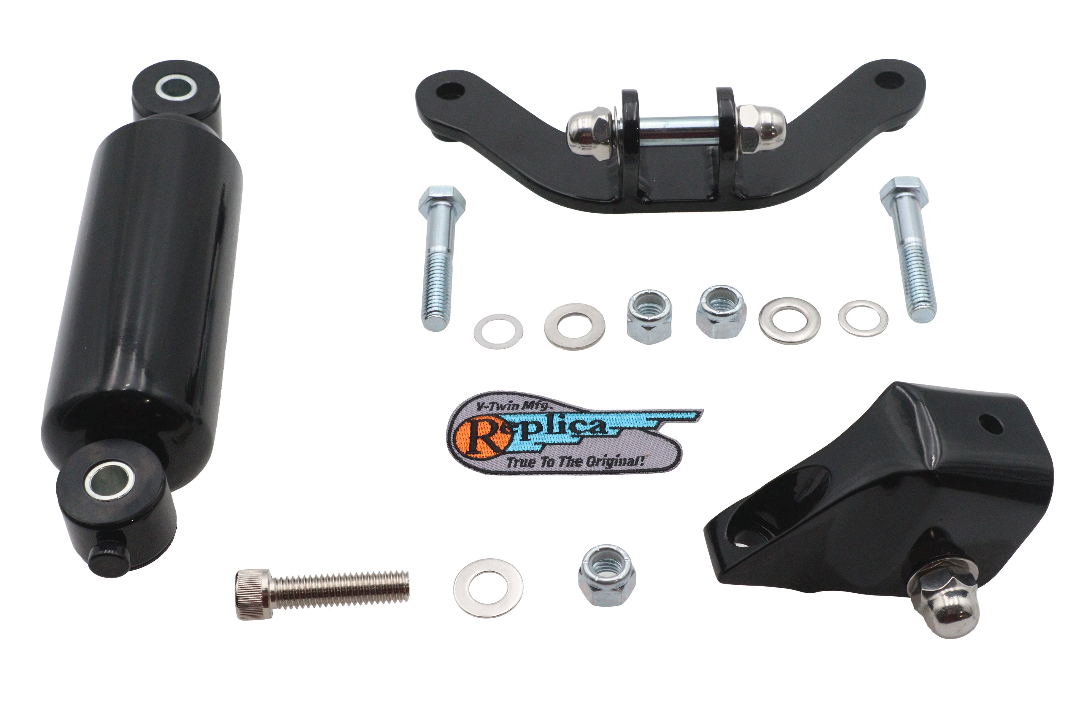 Retro Springer fork shock assembly for Harley-Davidson