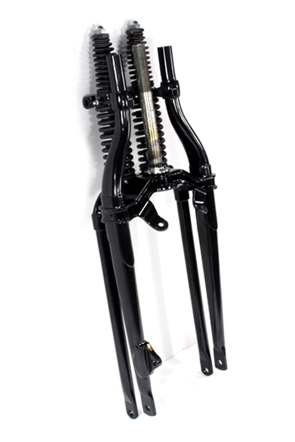 28" Springer Fork Assembly Black For Harley-Davidson 1936-1957