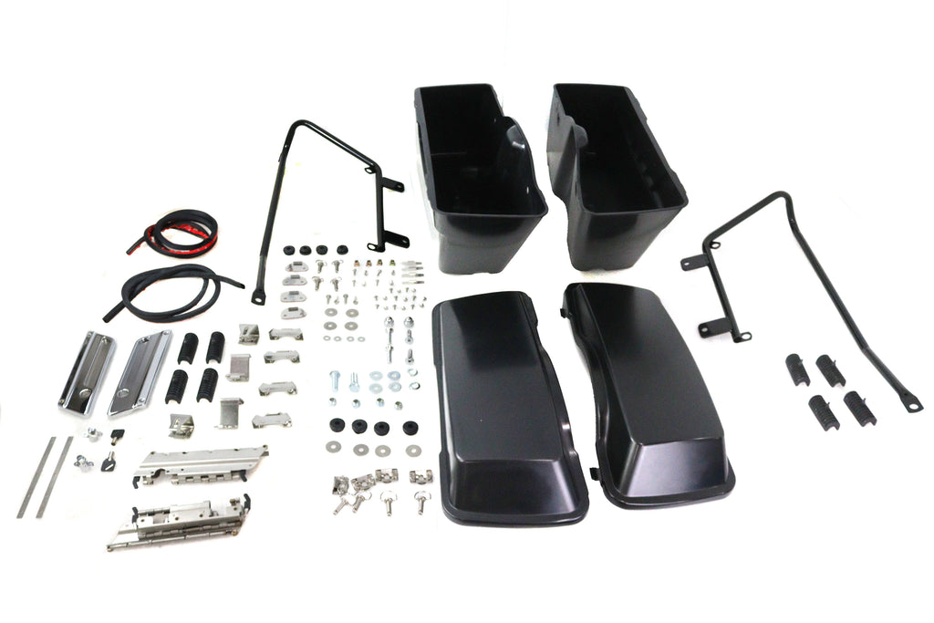 Hard Saddlebag Kit For Harley-Davidson Softail 1986-1999