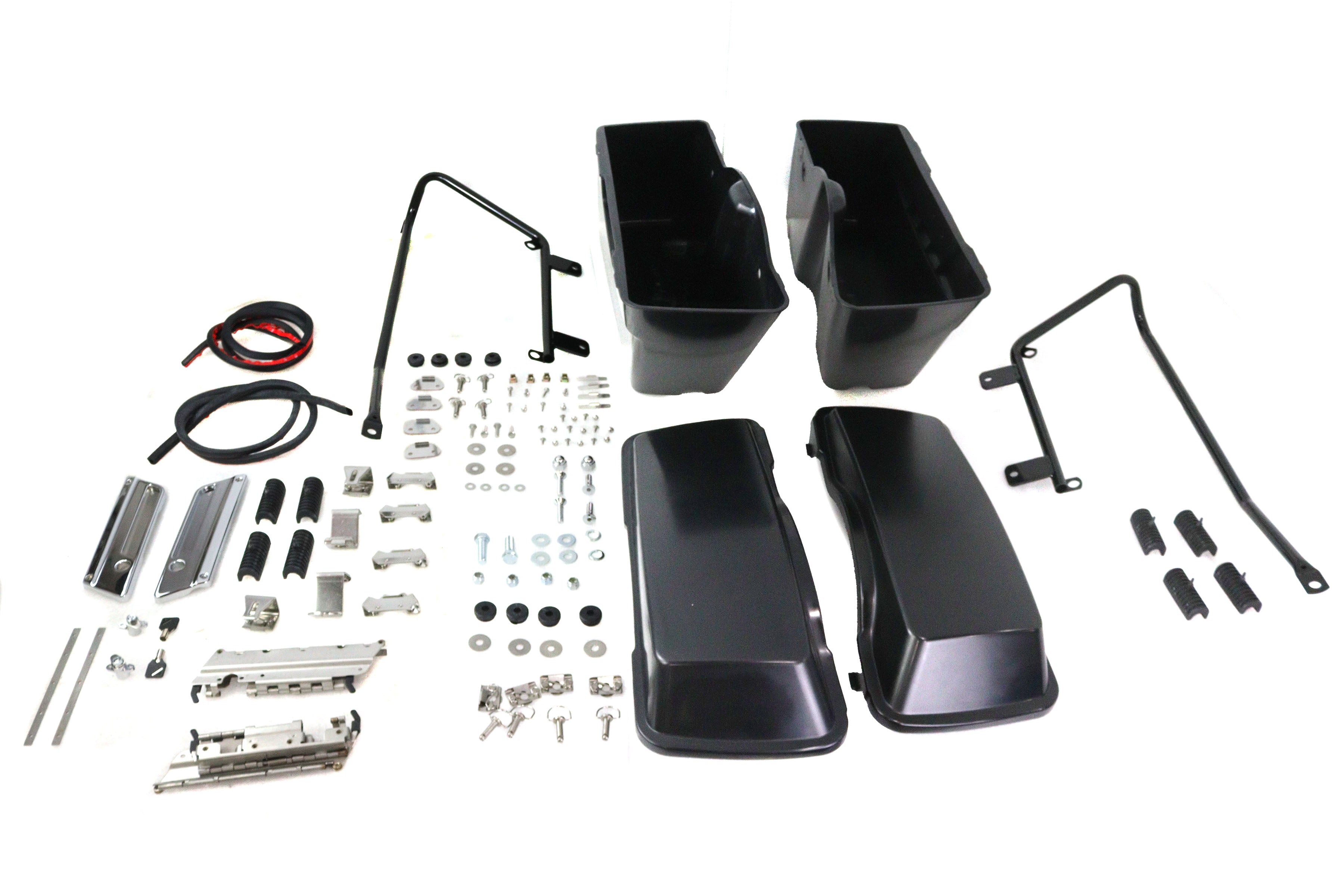 Hard Saddlebag Kit For Harley-Davidson Softail 1986-1999