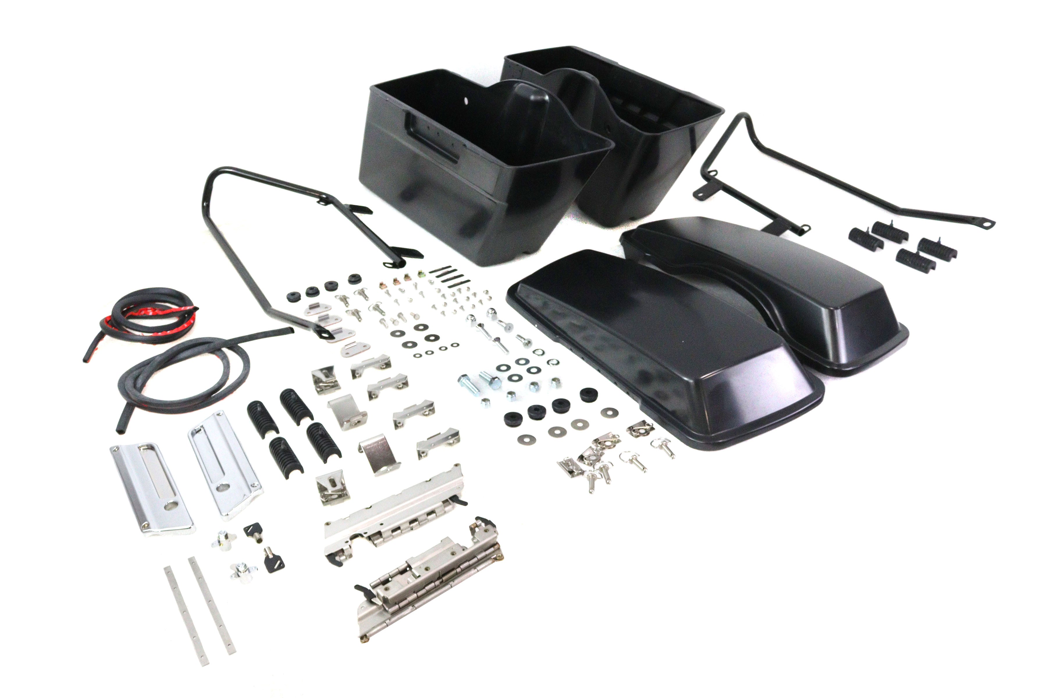 Hard Saddlebag Kit For Harley-Davidson Softail 1986-1999