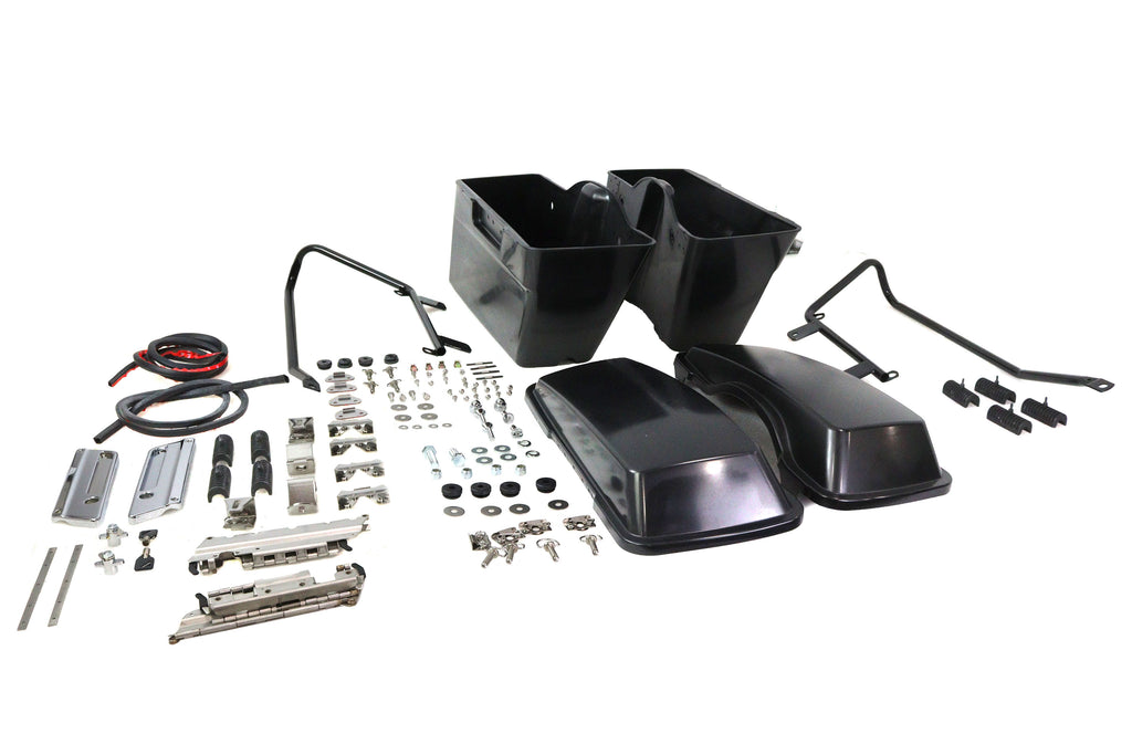Hard Saddlebag Kit For Harley-Davidson Softail 1986-1999