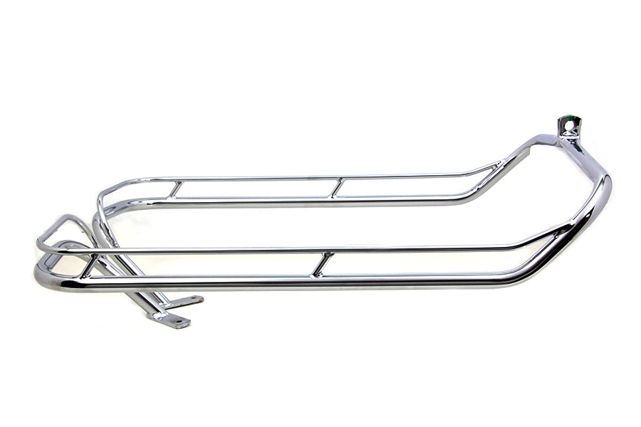 Chrome Saddlebag Rail Kit For Harley-Davidson FL 1963-1967