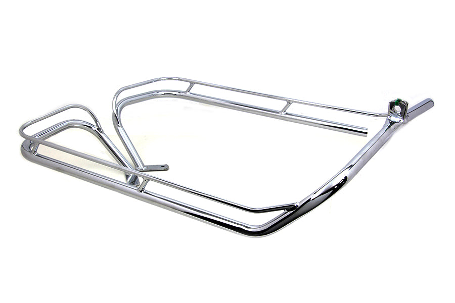 Chrome Saddlebag Rail Kit For Harley-Davidson FL 1963-1967