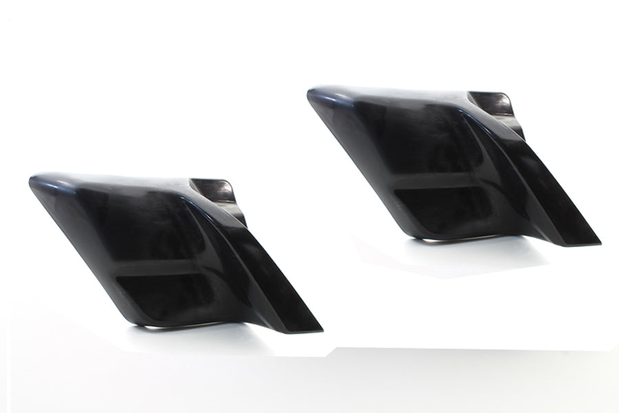 Primed Custom Stretched Side Covers For Harley-Davidson Touring 2014 And Later