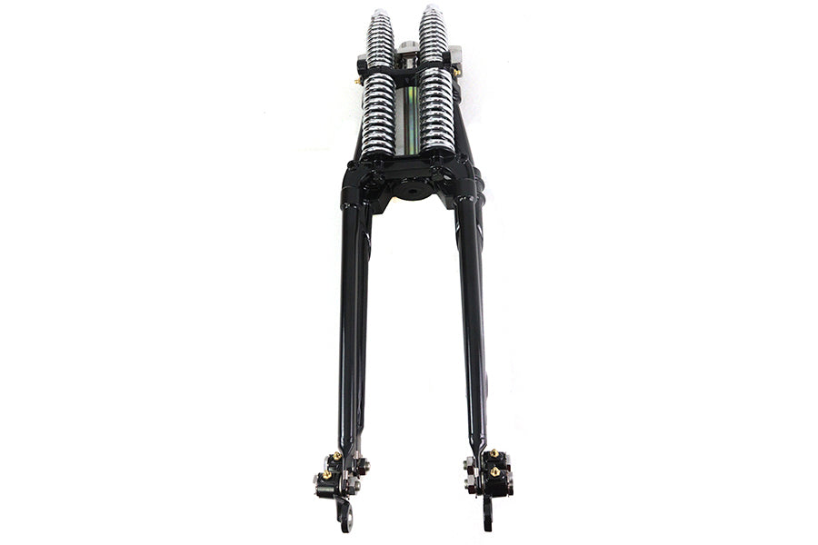 18" Narrow Springer Fork Assembly Black For Harley-Davidson