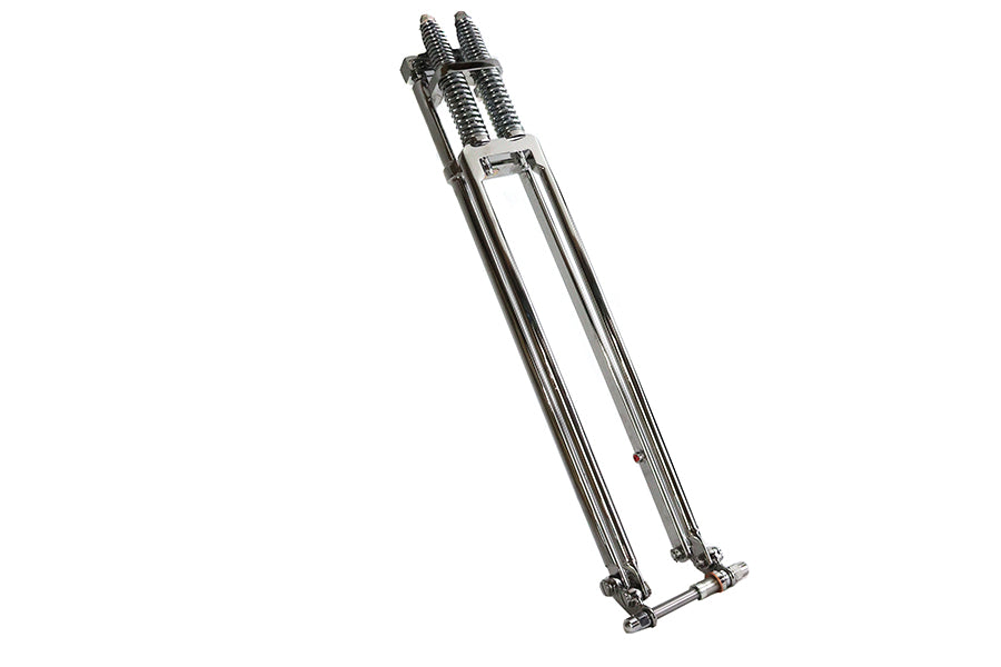 D+D Narrow springer fork assembly chrome 31" for Harley-Davidson
