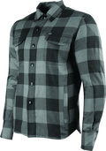 Speed and Strength True Grit Armored Moto Shirt Grey - Medium