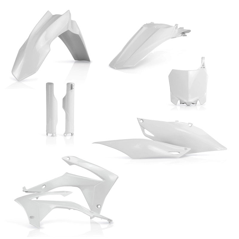 Acerbis 14-17 Honda CRF250R/13-16 CRF450R (Does Not Include Air Box Cover) Full Plastic Kit - White