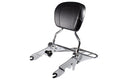 Chrome Sissy Bar And Rack For Harley-Davidson Touring 1996-2008