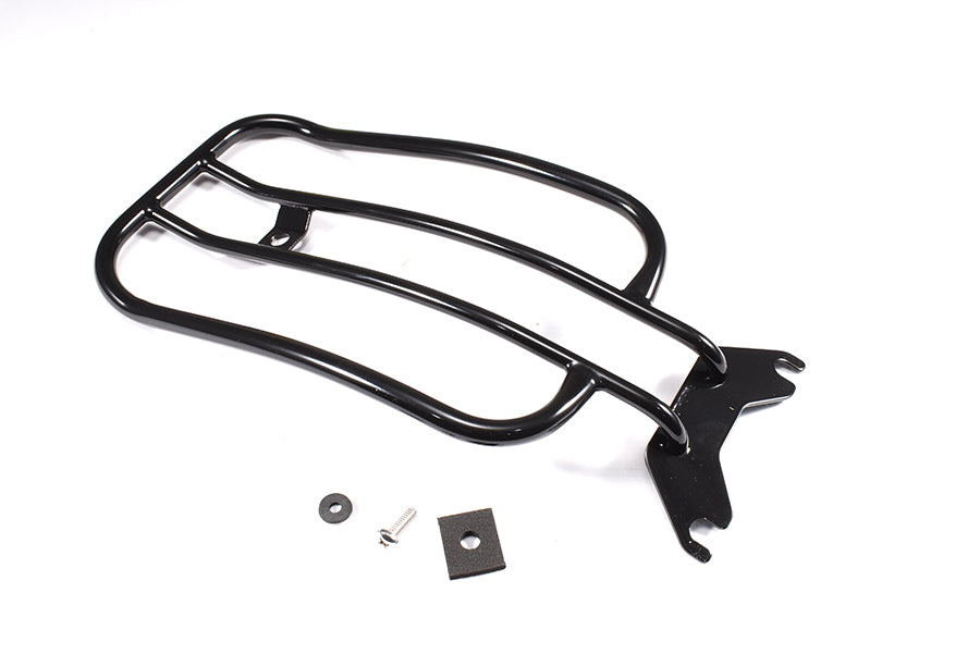 7" Solo Luggage Rack Black For Harley-Davidson Softail M8