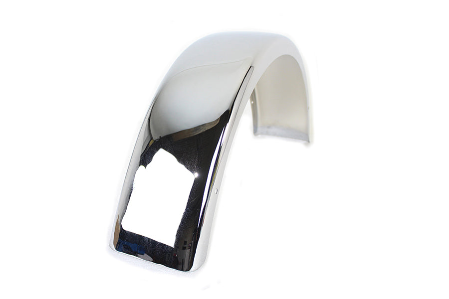 Chrome flat fender 6" wide for Harley-Davidson