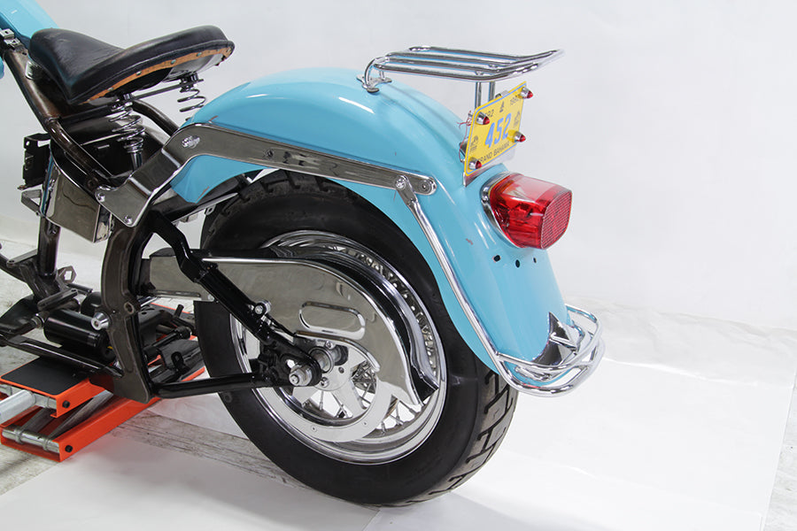 Rear Fender Rail Trim Chrome For Harley-Davidson