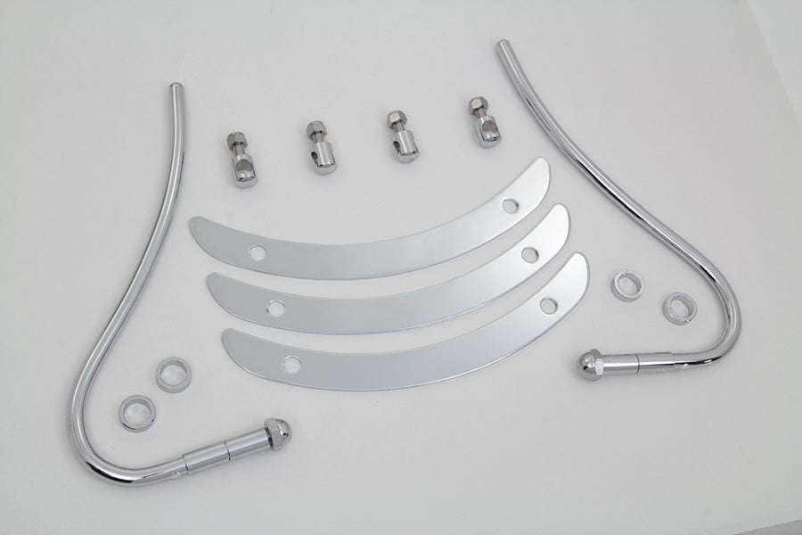 Chrome Front Fender Trim Bumper Grill For Harley-Davidson Panhead