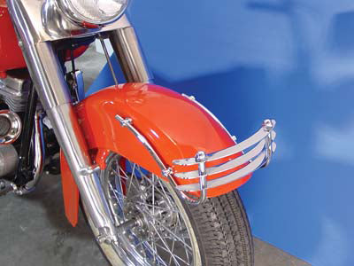 Chrome Front Fender Trim Bumper Grill For Harley-Davidson Panhead