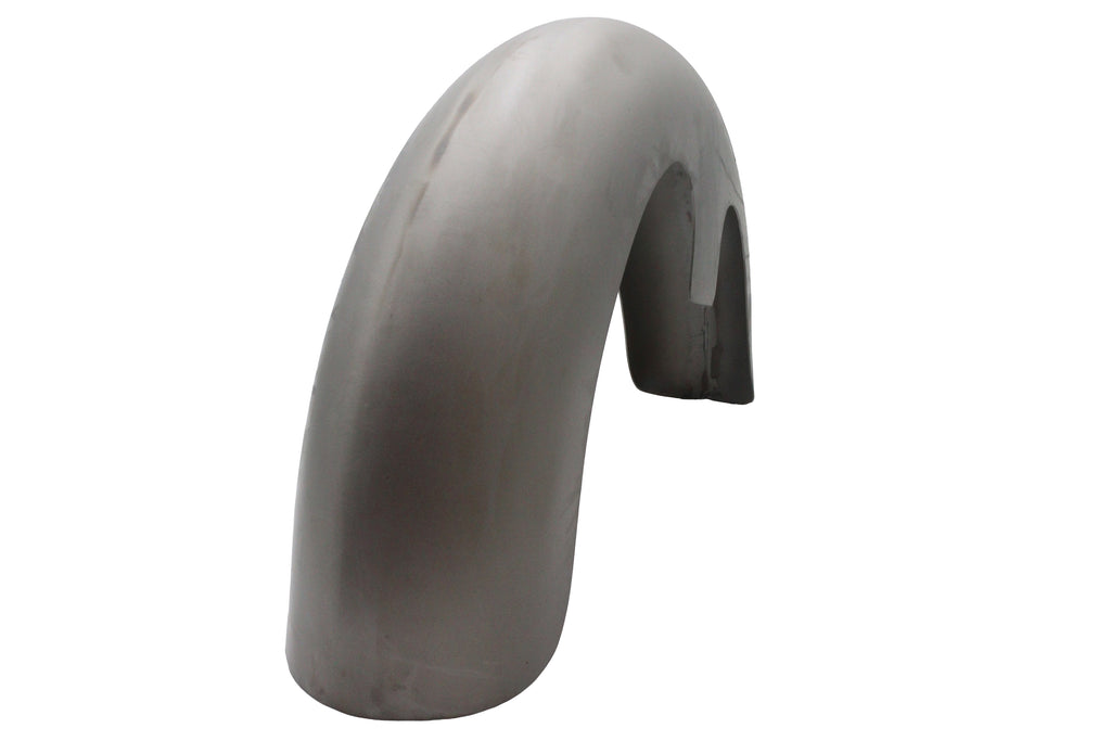 Wrap around 21" front fender raw steel for Harley-Davidson